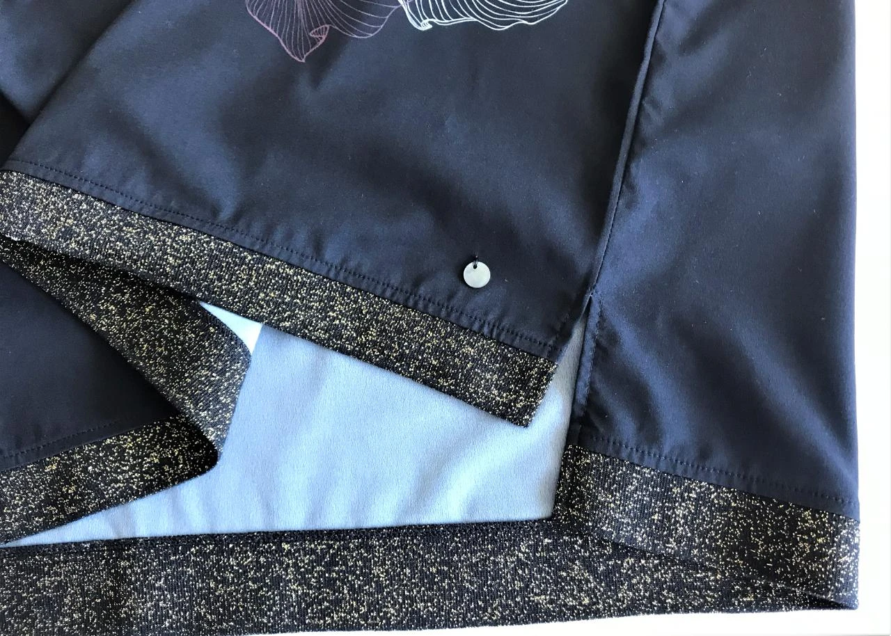Terre Bleue M42 dark blue with fuchsia and glitter blouse. – photo 6